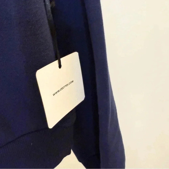 C’Est Toi Kids Unisex Colorblock Hoodie Pullover Multicolor Size M Casual - Picture 5 of 10